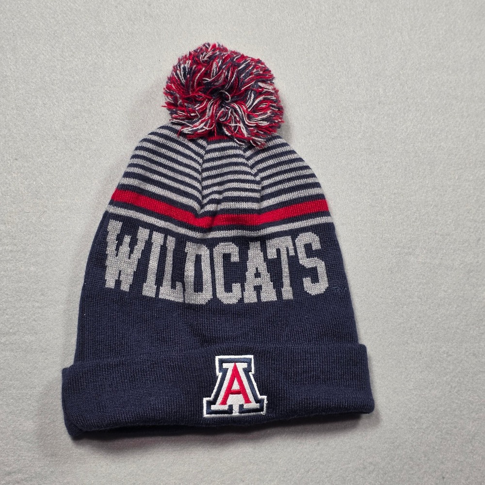 New Era Arizona Wildcats Navy Blue Knit Beanie Hat - Adult One Size Fits All